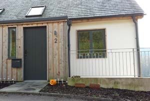 timber clad house