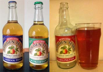 cider bottles