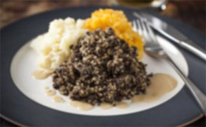 Haggis, neeps and tatties