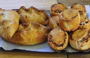 pasties and pies